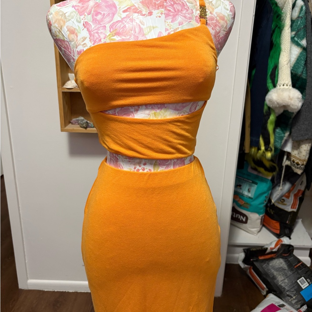 Jagger & Stone Orange Two Piece Set